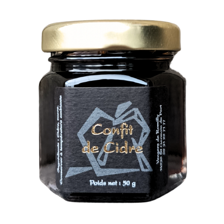 Confit de cidre de Normandie 3 x 50g | Vergers de Romilly