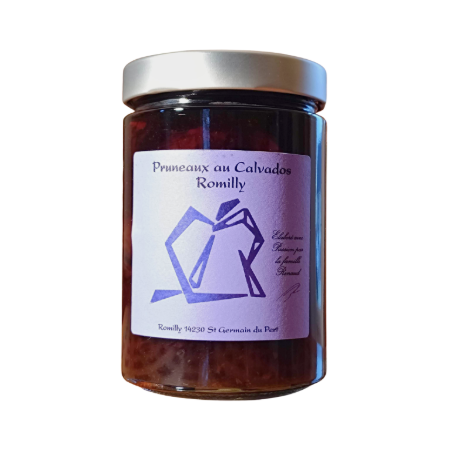 Prunes au Calvados de Normandie | Vergers de Romilly