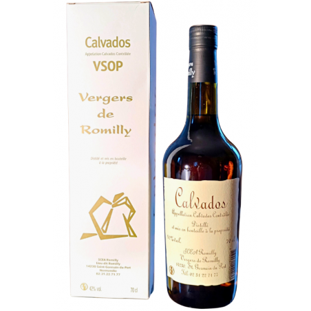 Calvados VSOP 4 ans 70 cl de Normandie | Vergers de Romilly