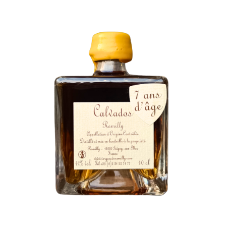 Calvados XO 7 ans 10cl mignonnette | Vergers de Romilly